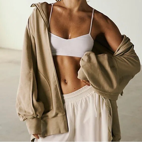 NWOT FP Movement Headliner Zip Up Hoodie - Picture 2 of 9